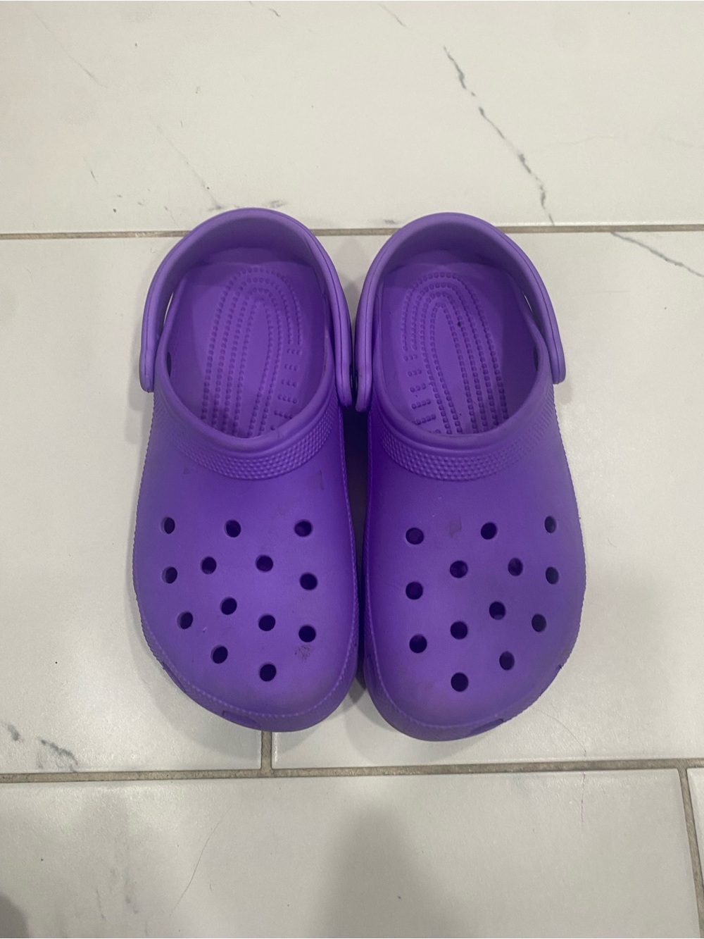 Kids Purple Clog Sandals - Brand Unknown